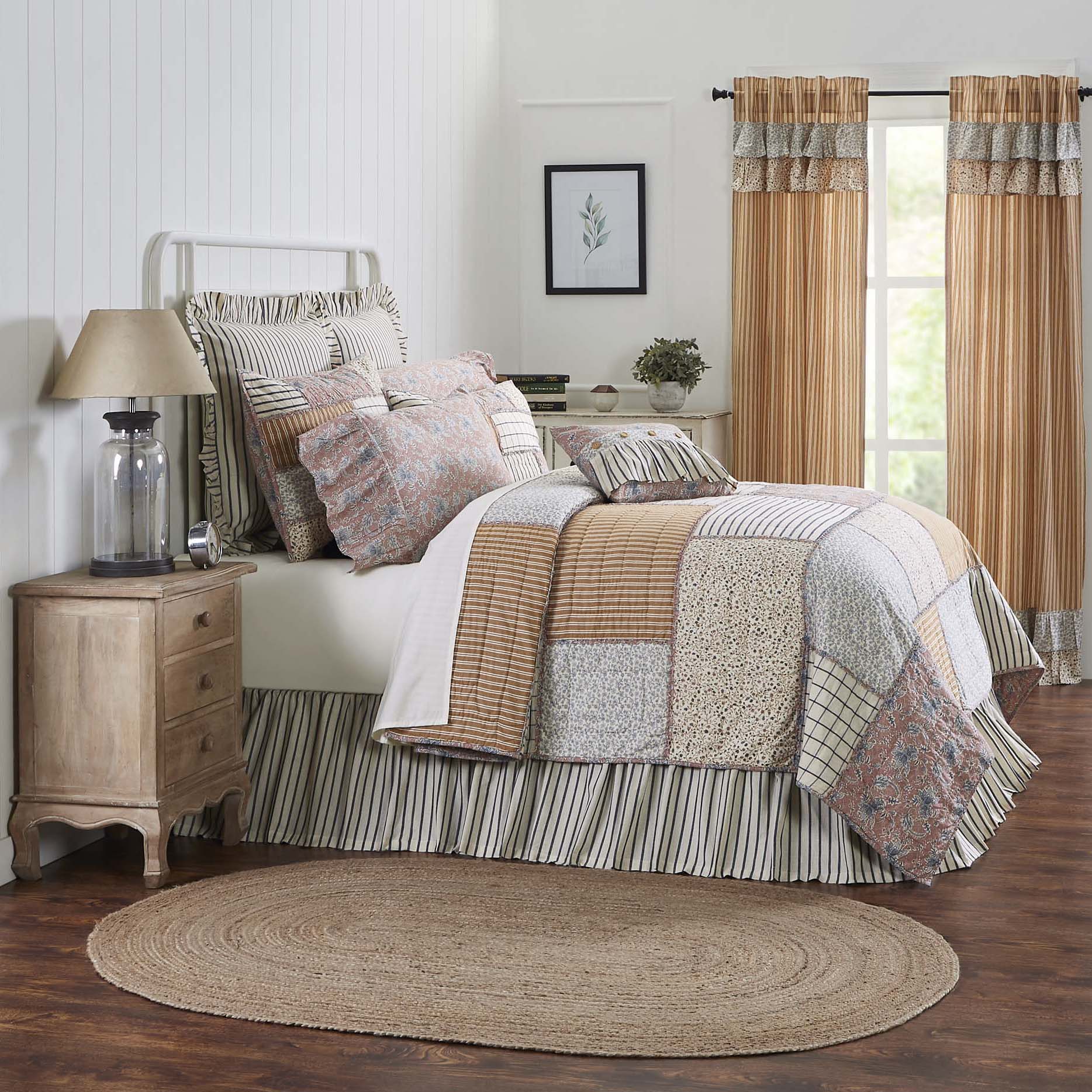 Kaila Luxury King Quilt 120Wx105L