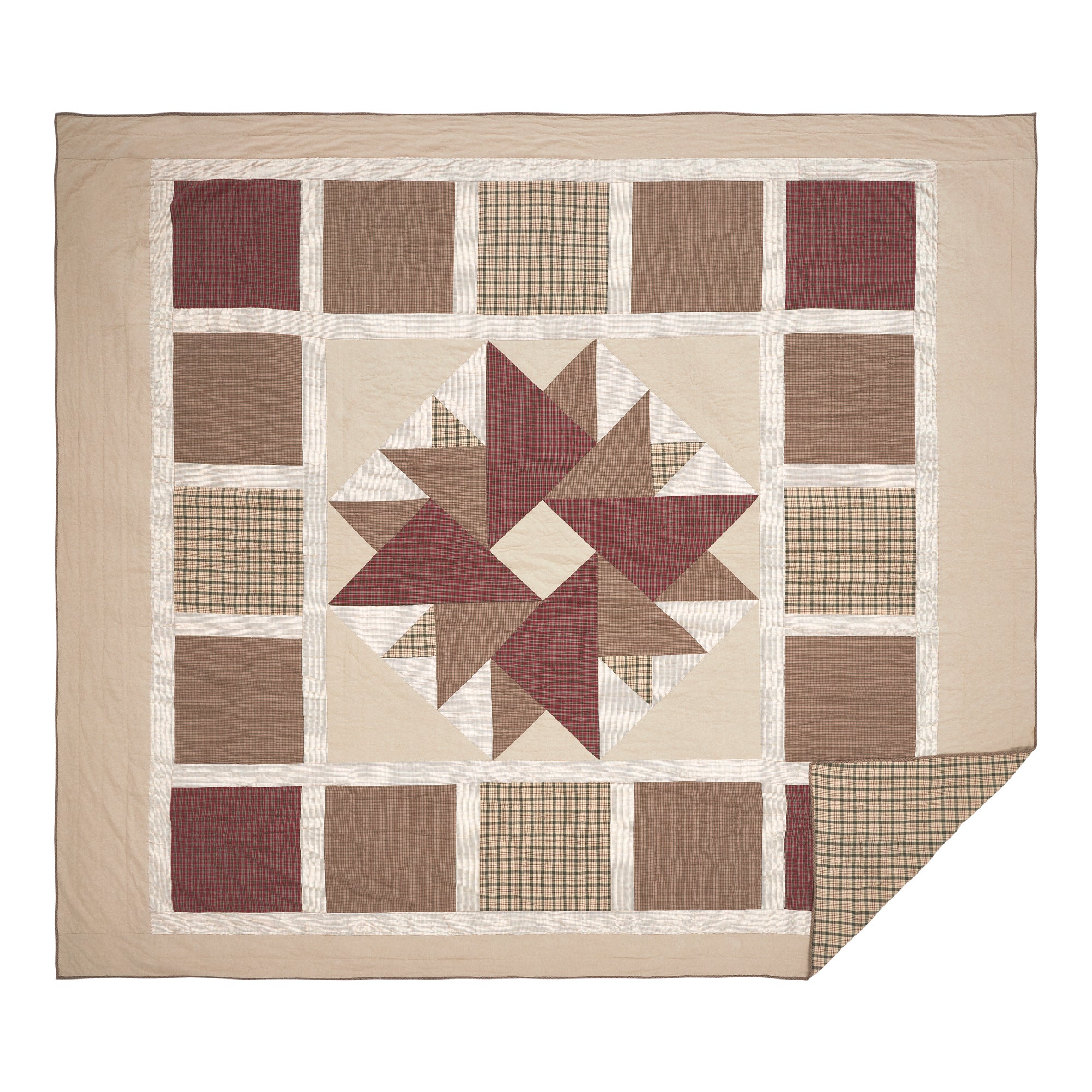 Cider Mill King Quilt 105Wx95L