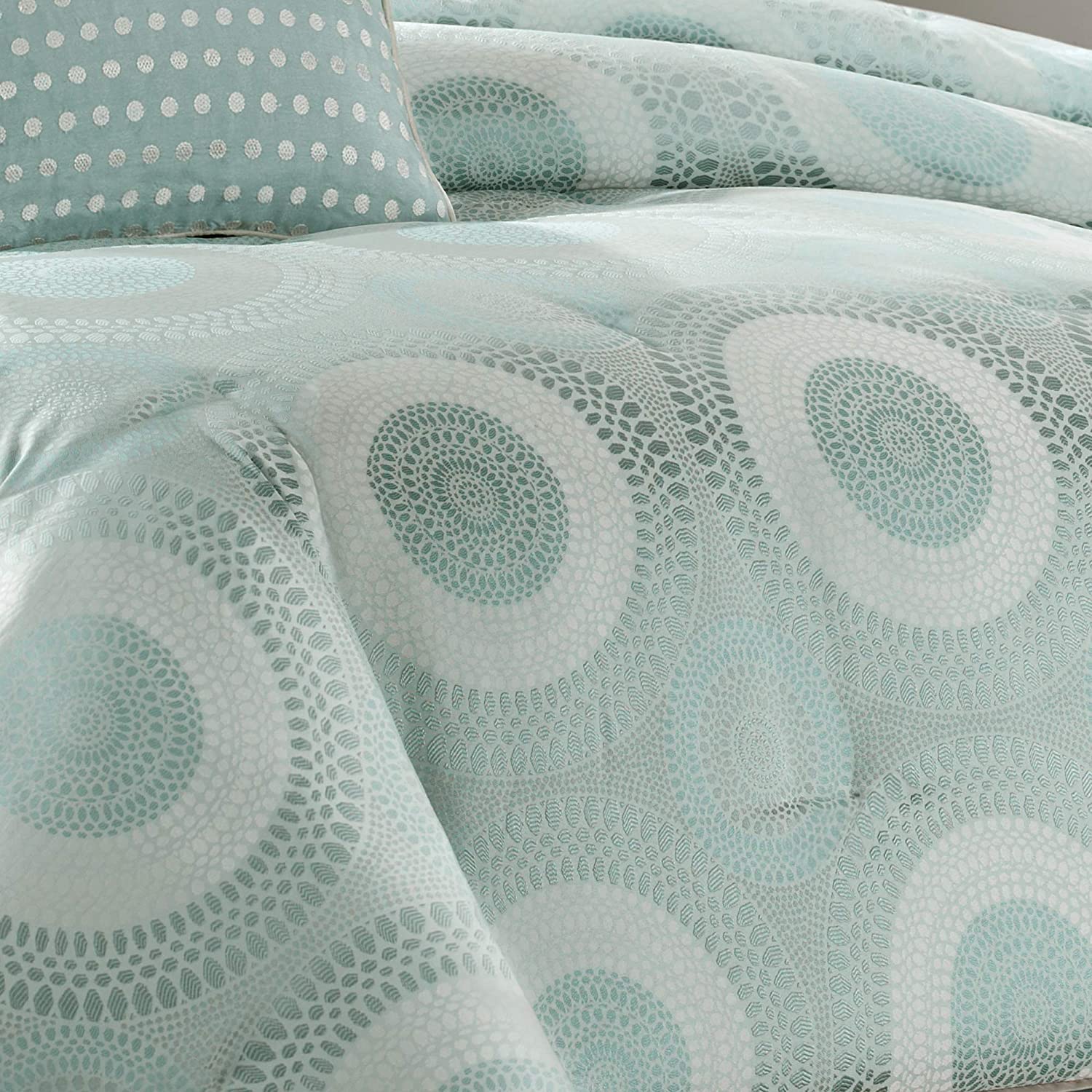 Baxter Blue 7-Piece Comforter Set Comforter Sets By Olliix/JLA HOME (E & E Co., Ltd)