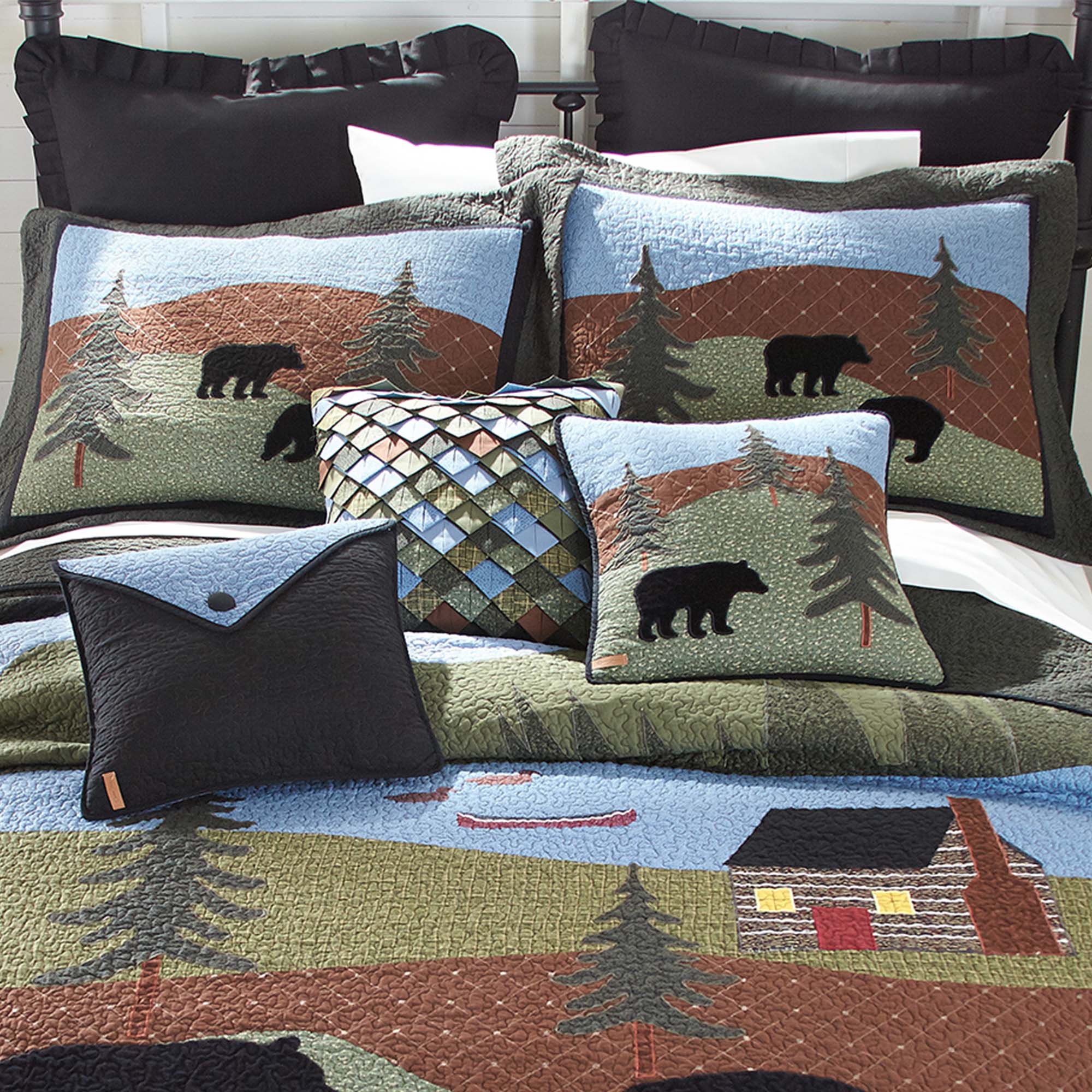Bear Lake 3-Piece Quilt Set Quilt Sets By Donna Sharp